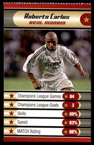 2004 Match Magazine Champions League Trump Cards #NNO Roberto Carlos Front
