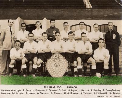 1949-50 Sport Magazine Team Picture Books #NNO Fulham Front