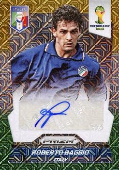 2014 Panini Prizm FIFA World Cup Brazil - Signatures Prizms El Samba #S-RB Roberto Baggio Front