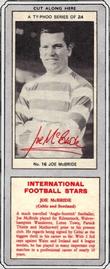 1967-68 Ty-Phoo International Football Stars Series 1 (Packet) #16 Joe McBride Front