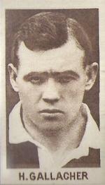 1927 Roche & Co. Ltd The Rising Sun Famous Footballers #45 Hughie Gallacher Front