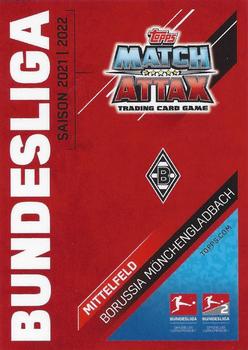 2021-22 Topps Match Attax Bundesliga - XMAS Cards #XMAS40 Jonas Hofmann Back