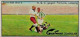 1925 Gartmann Chocolate (Series 608) Snapshots from Football #3 H.S.V. against Fortuna Leipzig Front