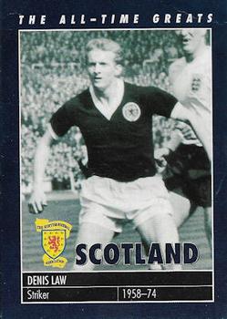 1997-98 Carlton Books Scotland The All-Time Greats #NNO Denis Law Front