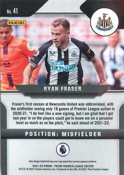 2021-22 Panini Prizm Premier League #41 Ryan Fraser Back