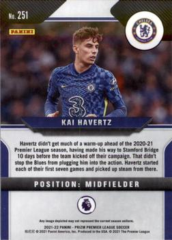 2021-22 Panini Prizm Premier League #251 Kai Havertz Back