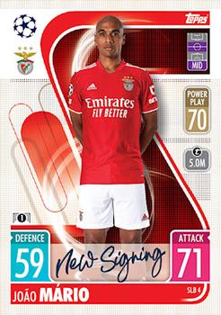 2021-22 Topps Match Attax Champions & Europa League - Spain & Portugal Update #SLB4 Joao Mario Front