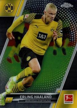 2021-22 Topps Chrome Bundesliga #30 Erling Haaland Front