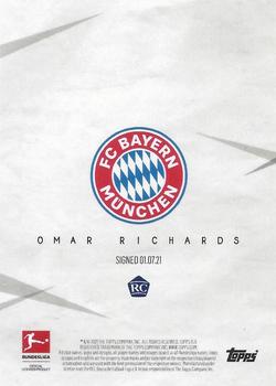 2021-22 Topps On-Demand Bundesliga Update #NNO Omar Richards Back