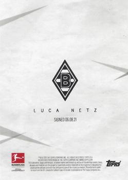 2021-22 Topps On-Demand Bundesliga Update - Black #NNO Luca Netz Back