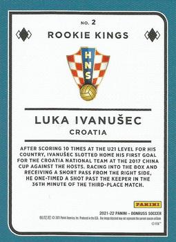 2021-22 Donruss - Rookie Kings #2 Luka Ivanusec Back