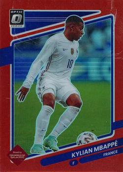 2021-22 Donruss - Optic Red #60 Kylian Mbappe Front