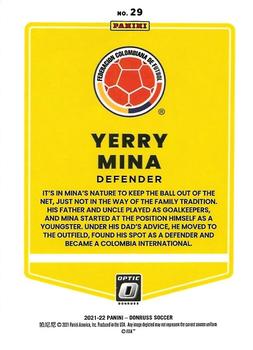 2021-22 Donruss - Optic #29 Yerry Mina Back