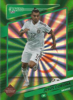 2021-22 Donruss - Holo Green Laser #91 Jesus Corona Front