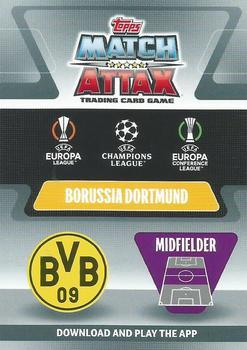 2021-22 Topps Chrome Match Attax UEFA Champions League & Europa League #62 Julian Brandt Back