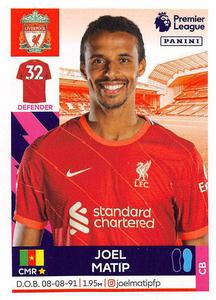 2021-22 Panini Premier League 2022 #355 Joël Matip Front