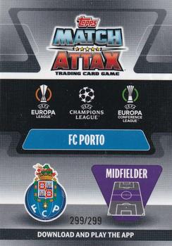 2021-22 Topps Chrome Match Attax UEFA Champions League & Europa League - Purple #109 Jesús Corona Back