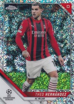 2021-22 Topps Chrome UEFA Champions League - Speckle Refractor #2 Theo Hernández Front