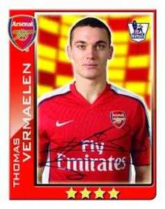 2009-10 Topps Premier League 2010 #10 Thomas Vermaelen Front