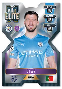 2021-22 Topps Match Attax Champions & Europa League Extra - Pro Elite #XS1 Ruben Dias Front