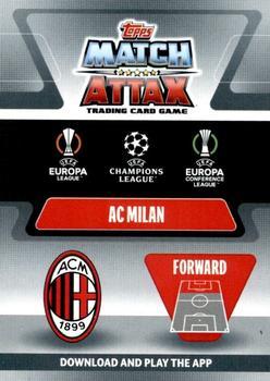 2021-22 Topps Match Attax Champions & Europa League Extra - 100 Club Legend #LEG2 Paolo Maldini Back