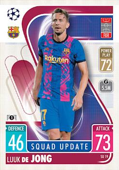 2021-22 Topps Match Attax Champions & Europa League Extra - Squad Update #SU19 Luuk De Jong Front