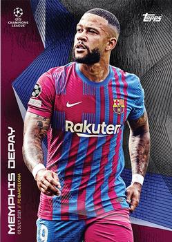 2021 Topps Summer Signings UEFA Champions League #NNO Memphis Depay Front