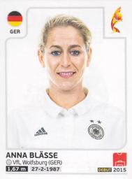2017 Panini UEFA Women's EURO 2017 The Netherlands Stickers #103 Anna Blässe Front