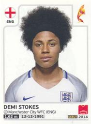 2017 Panini UEFA Women's EURO 2017 The Netherlands Stickers #265 Demi Stokes Front