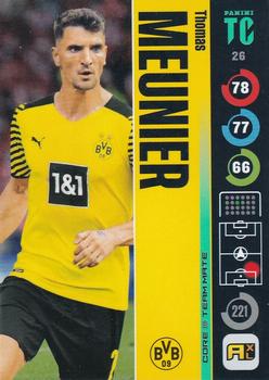 2021-22 Panini Adrenalyn XL Top Class #26 Thomas Meunier Front