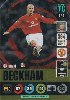 2021-22 Panini Adrenalyn XL Top Class #345 David Beckham Front