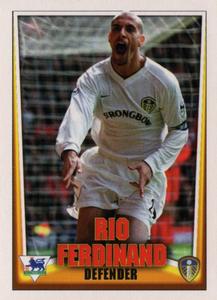 2001 Topps F.A. Premier League Mini Cards (Topps Bubble Gum) #11 Rio Ferdinand Front
