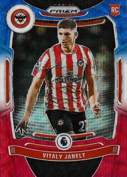2021-22 Panini Prizm Premier League - Prizms Red White and Blue #144 Vitaly Janelt Front