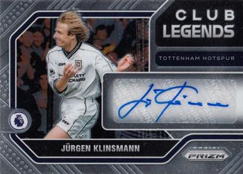 2021-22 Panini Prizm Premier League - Club Legends Signatures #CL-JK Jurgen Klinsmann Front