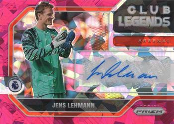 2021-22 Panini Prizm Premier League - Club Legends Signatures Prizms Pink Ice #CL-LEH Jens Lehmann Front
