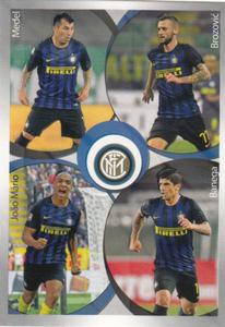 2016-17 Panini Calciatori Stickers #251 João Mário / Éver Banega / Marcelo Brozović / Gary Medel Front