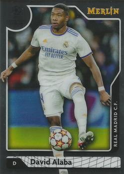 2021-22 Merlin Chrome UEFA Champions League #104 David Alaba Front