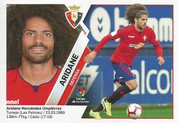 2019-20 Panini LaLiga Santander Este Stickers - CA Osasuna #7A Aridane Hernandez Front