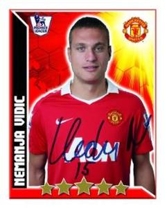 2010-11 Topps Premier League 2011 #264 Nemanja Vidic Front