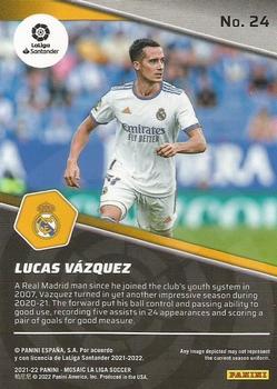 2021-22 Panini Mosaic La Liga - Breakaway #24 Lucas Vazquez Back