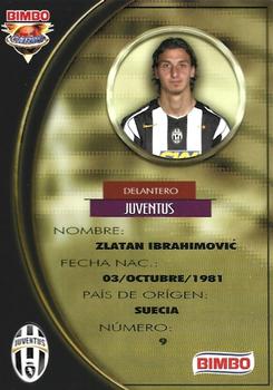 2005 Bimbo UEFA Champions League #NNO Zlatan Ibrahimovic Back