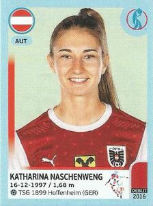 2022 Panini UEFA Women's Euro England 2022 Stickers #60 Katharina Naschenweng Front