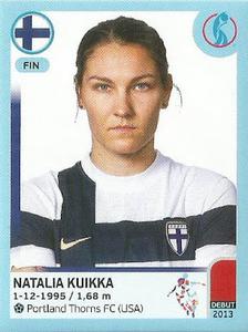 2022 Panini UEFA Women's Euro England 2022 Stickers #184 Natalia Kuikka Front