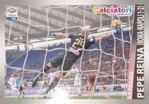 2016-17 Panini Calciatori Stickers - Il Film del Campionato #C13 Pepe Reina Front
