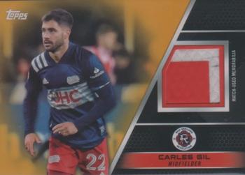 2022 Topps MLS - Relics Gold #R-CG Carles Gil Front