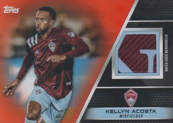 2022 Topps MLS - Relics Orange #R-KA Kellyn Acosta Front