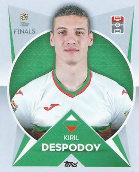 2022-23 Topps Road to UEFA Nations League Finals Sticker Collection #89 Kiril Despodov Front