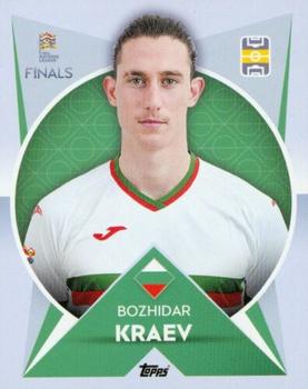 2022-23 Topps Road to UEFA Nations League Finals Sticker Collection #126 Bozhidar Kraev Front