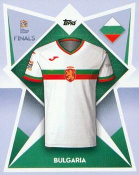 2022-23 Topps Road to UEFA Nations League Finals Sticker Collection #179 Bulgaria Kit Front