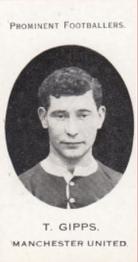 1913 Taddy & Co. Prominent Footballers Series 3 #NNO Tommy Gipps Front